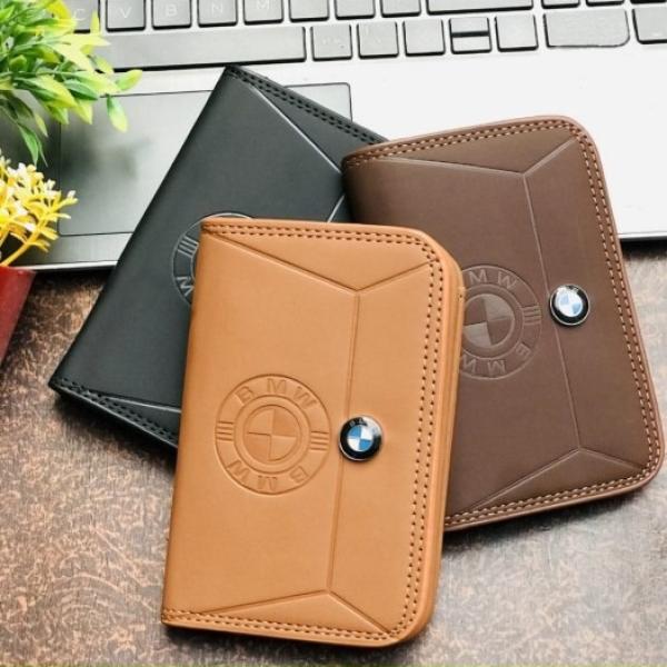 BMW's Trifold Men's Wallet (Spacious)